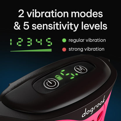 Dog Bark Collar - Rechargeable Smart anti Barking Collar for Dogs - Waterproof No Shock Bark Collar for Small/Medium/Large Dogs - anti Bark Collar for Dogs with 5 Sensitivity Levels